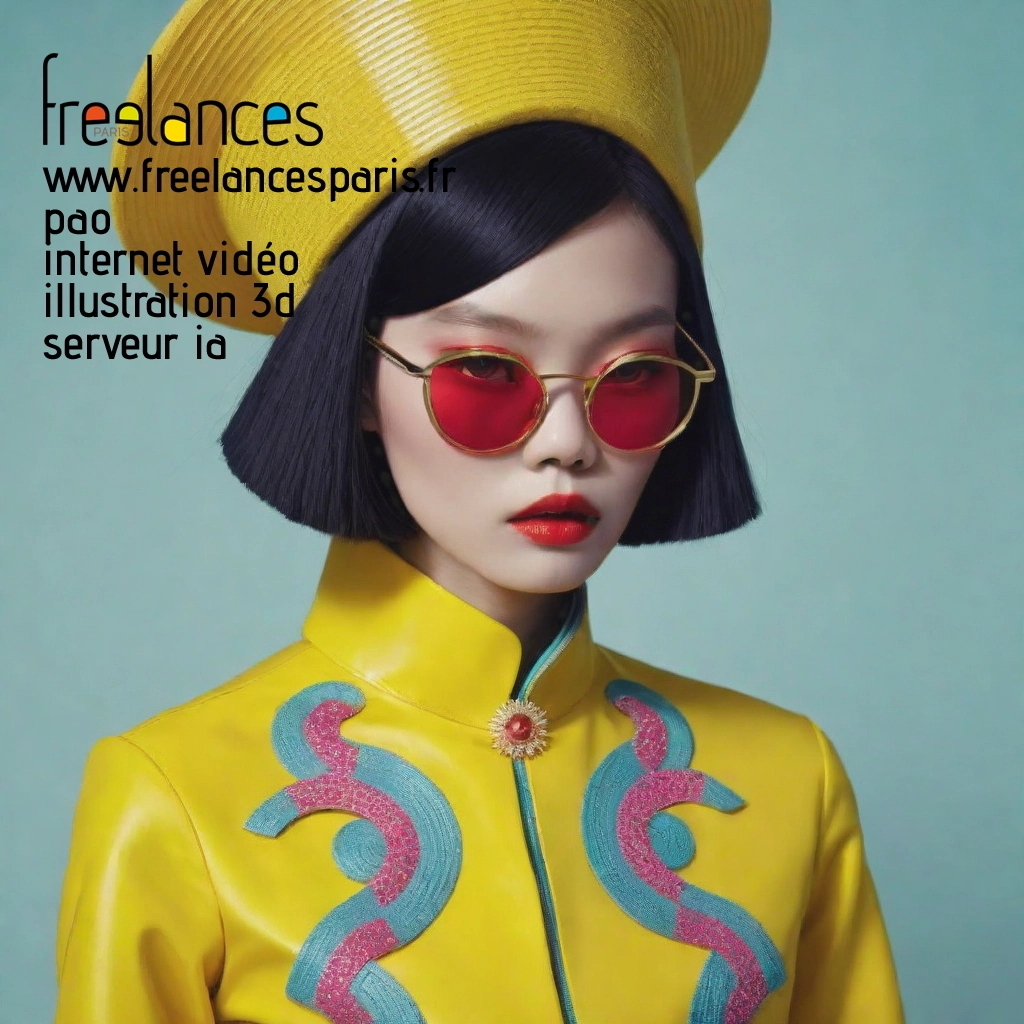 Pao mise en page internet vidéo illustration 3d serveur IA générative AI freelance paris studio de création magazines lhhn35i0